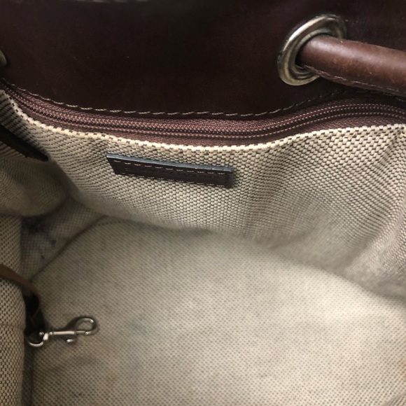 Dooney & Bourke Pebbled Leather Drawstring Purse - Picture 7 of 14